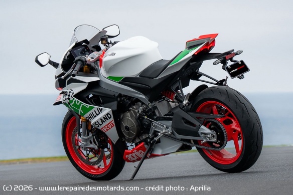 Sportive Aprilia RS 660 Phillip Island Tribute