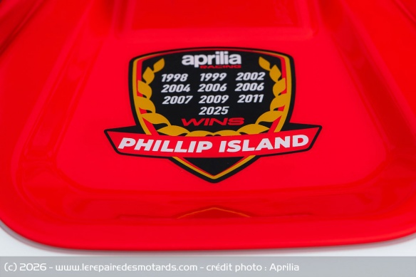 Sportive Aprilia RS 660 Phillip Island Tribute
