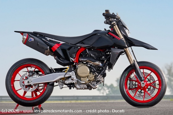 Supermotard Ducati Hypermotard 698 Mono Nera