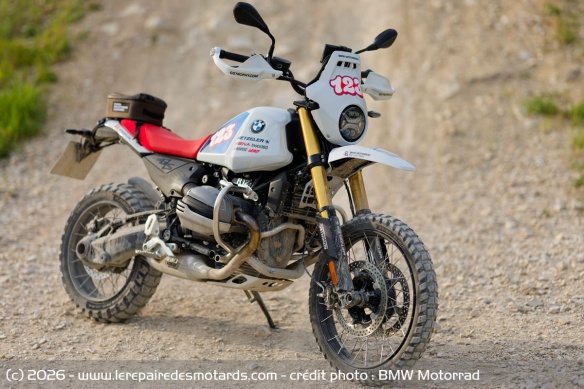 Trail BMW R 12 G/S GS Trophy Competition