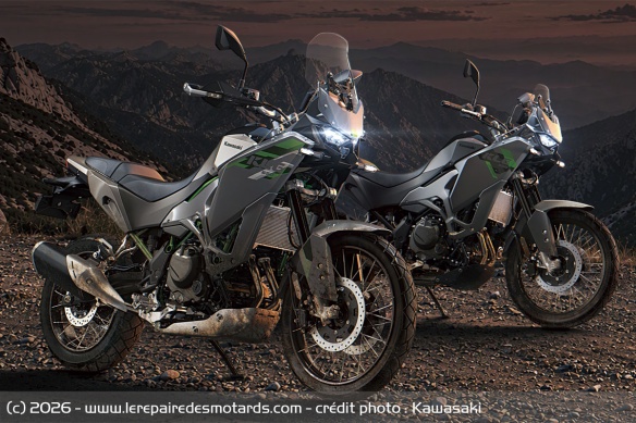 Trails Kawasaki KLE650 SE et KLE650 Trails Kawasaki KLE650 SE et KLE650