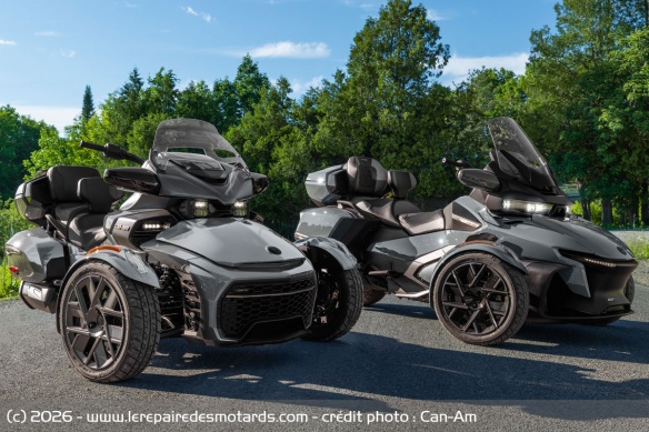 Can-Am Spyder F3 Limited Special Series et RT Sea-to-Sky