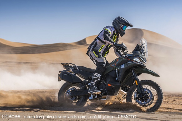 La CFMOTO 1000MT-X sera équipée de Pirelli Scorpion Rally STR La CFMOTO 1000MT-X sera équipée de Pirelli Scorpion Rally STR