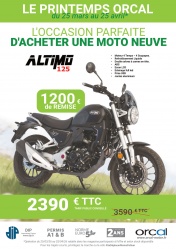 Promo Orcal : 1200 euros de remise sur l'Altimo