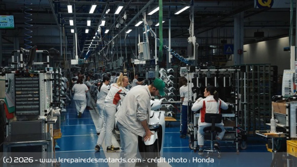 Le SH125i a été le modèle accompagnant l'ouverture de l'usine d'Atessa