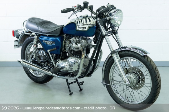 La Triumph Bonneville T140 de 1978 La Triumph Bonneville T140 de 1978