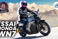 Essai moto �lectrique Honda WN7