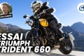 Essai roadster Triumph Trident 660 2026