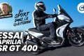 Essai scooter Aprilia SR GT 400