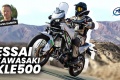 Essai trail Kawasaki KLE500