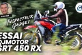 Essai trail QJMotor SRT 450 RX