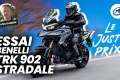 Essai trail routier Benelli TRK 902 Stradale