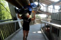 Il gravit tour 39 m�tres scooter �paules