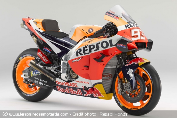 La Honda RC213V 2020 de Marc Marquez
