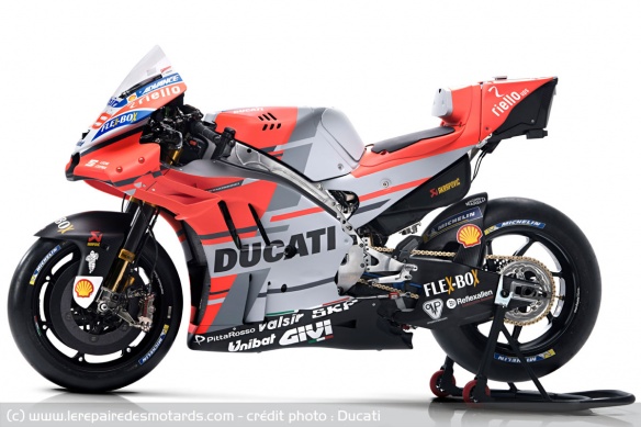 La Ducati Desmosedici GP18