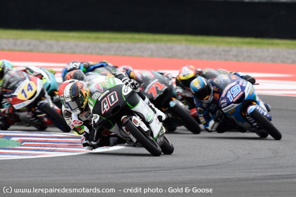 Binder lors de son podium en Argentine en 2019