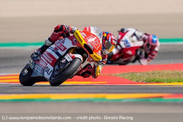 Fabio Di Giannantonio lors du GP d'Aragon 2021
