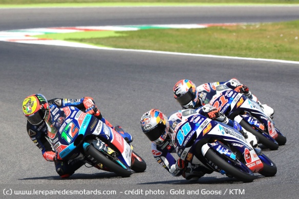 Martin (88) au Mugello en 2018, l'année de son titre Moto3