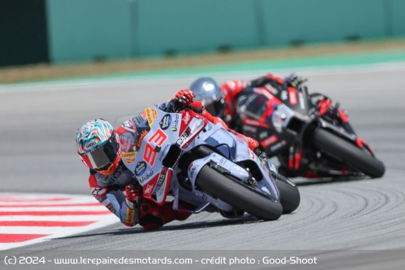 Marc Marquez en 2024 avec Gresini
