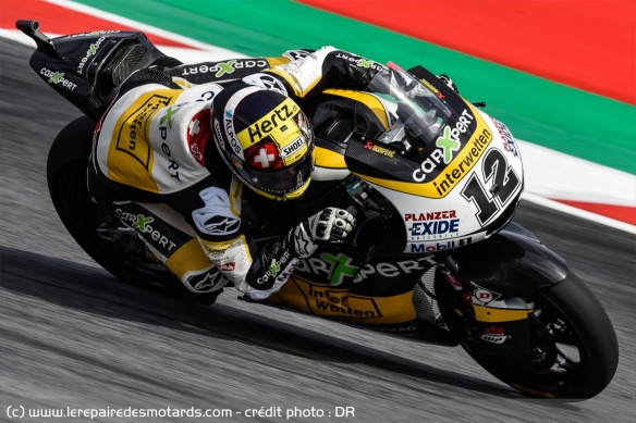 Thomas Lüthi termine deux fois vice-champion en Moto2