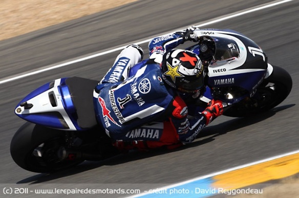 Jorge Lorenzo lors de la saison 2011