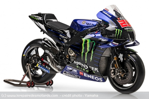 La Yamaha YZR-M1 2021 de Quartararo