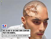 Dès 20 km/h, un choc sans ceinture peut être mortel