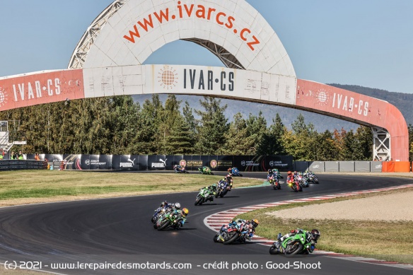Le circuit lors la course d'endurance des 6 Heures de Most Le circuit lors la course d'endurance des 6 Heures de Most