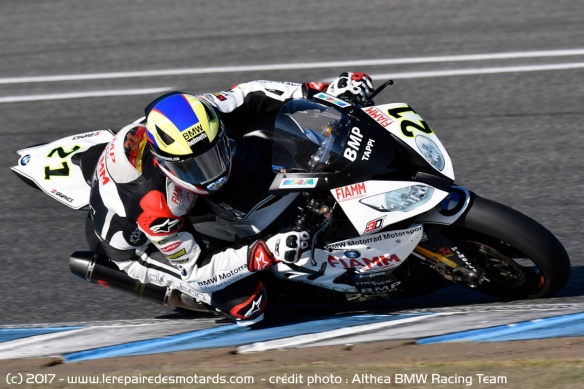 Markus Reiterberger sur la S1000RR du team Althea BMW