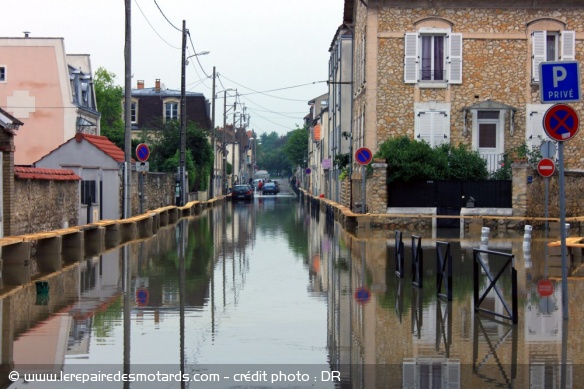 Indemnisation des motos en cas d'inondation