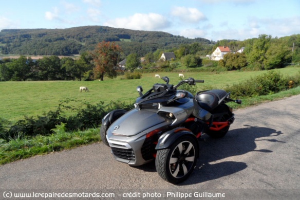 Balade en Morvan : paysage de collines