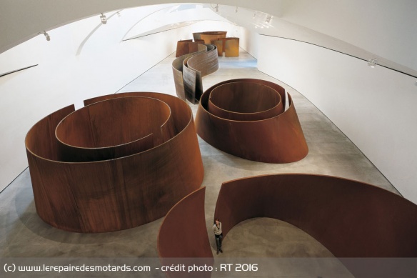 Expo de Richard Serra à Guggenheim