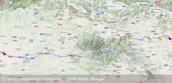 420 kilomètres de route au programme de ce 7e jour de voyage