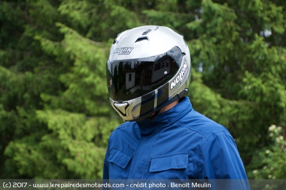 Essai casque intégral Nolan N87, un intégral au look rétro
