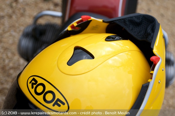 La ventilation du Roof Boxxer Carbon