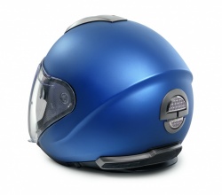 Vue arrière avec extracteur par dépression du jet Schuberth M1
