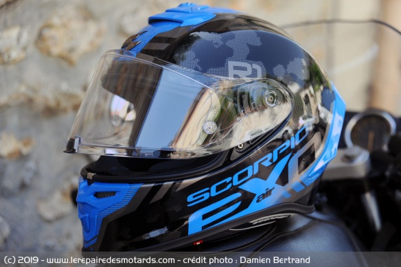 Essai du casque intégral Scorpion Exo-R1 Air