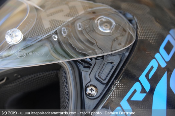 Le casque se dote du mécanisme d'écran Ellip-Tec 2