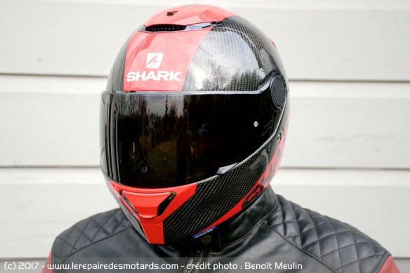 Essai du casque intégral Shark Spartan Carbon