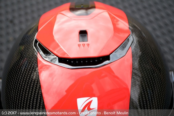 La ventilation frontale du Spartan Carbon