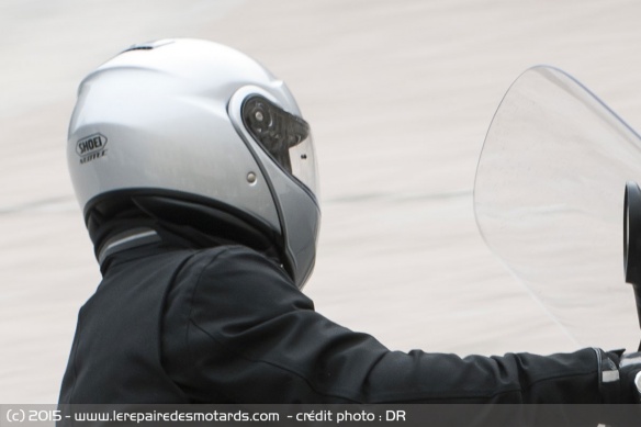 Vue arrière Shoei Neotec