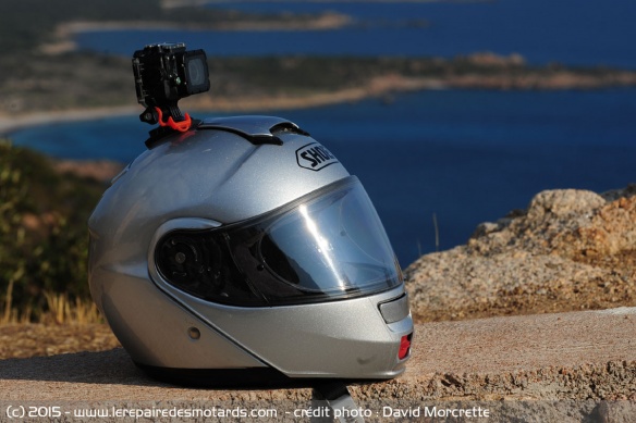 Shoei Neotec avec caméra embarquée