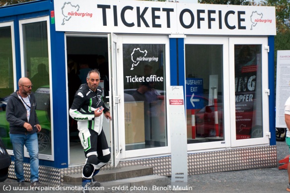 achat de ticket pour rouler au Nürburgring