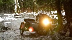 Side Ural dans une rivière