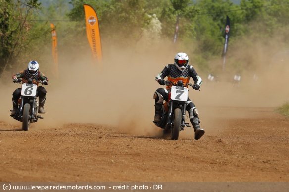 Course de flat-track