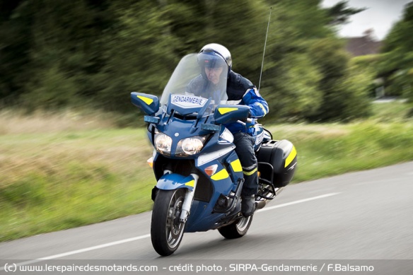 Course Motard de la Gendarmerie