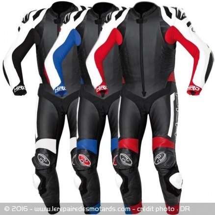 Cuir de raie dans combinaison de cuir Held Race Evo