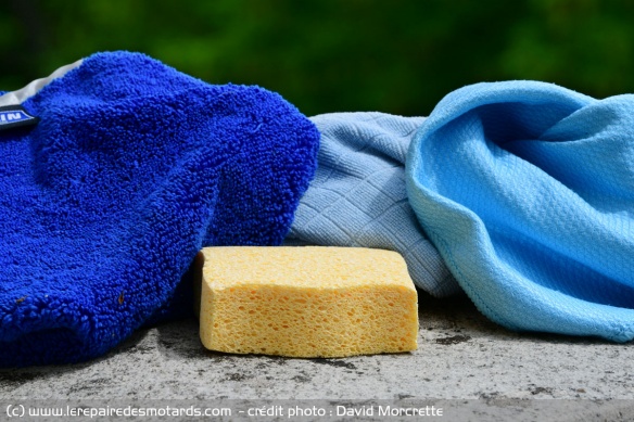 Eponge et microfibres