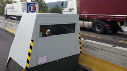 Radar chantier dans dans une zone de travaux