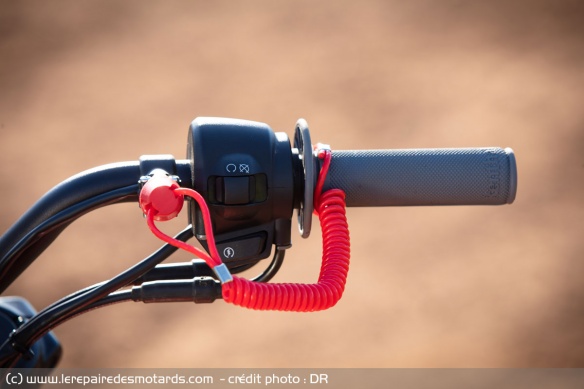 Coupe contact pour le flat-track